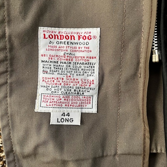 London Fog Maincoats weatherrwear of distinction jacket - Picture 12 of 13